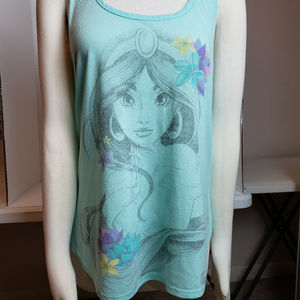 DISNEY ALADDIN PRINCESS JASMINE LOOSE TANK TOP